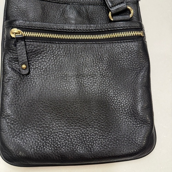 Michael Kors Women’s Black Pebbled Leather Crossbody Bag EUC - Picture 3 of 12